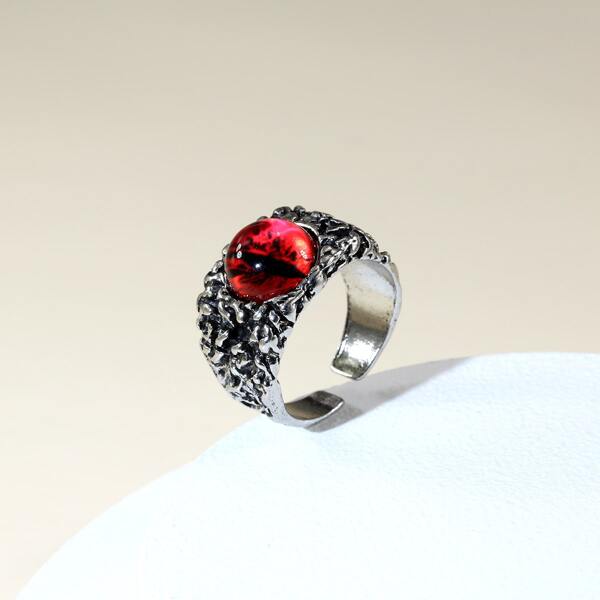 

Men Cuff Ring, Silver