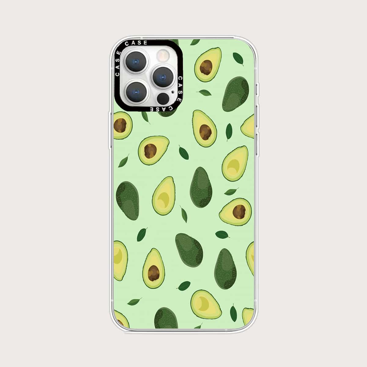 

Avocado Print Phone Case, Green