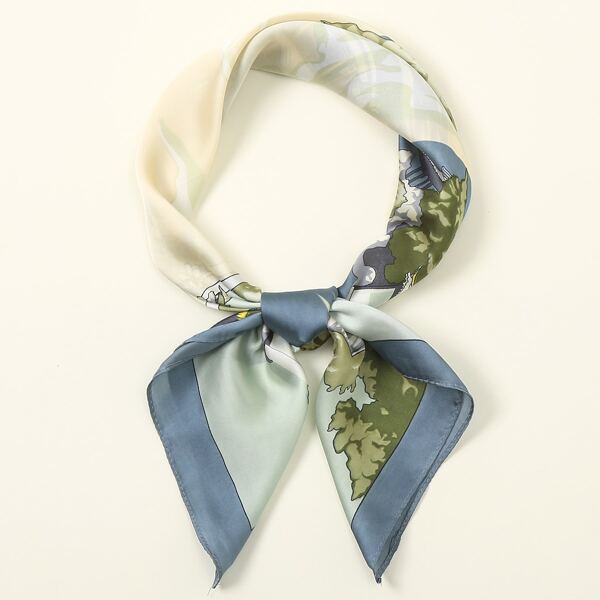 

Floral Print Bandana, Multicolor
