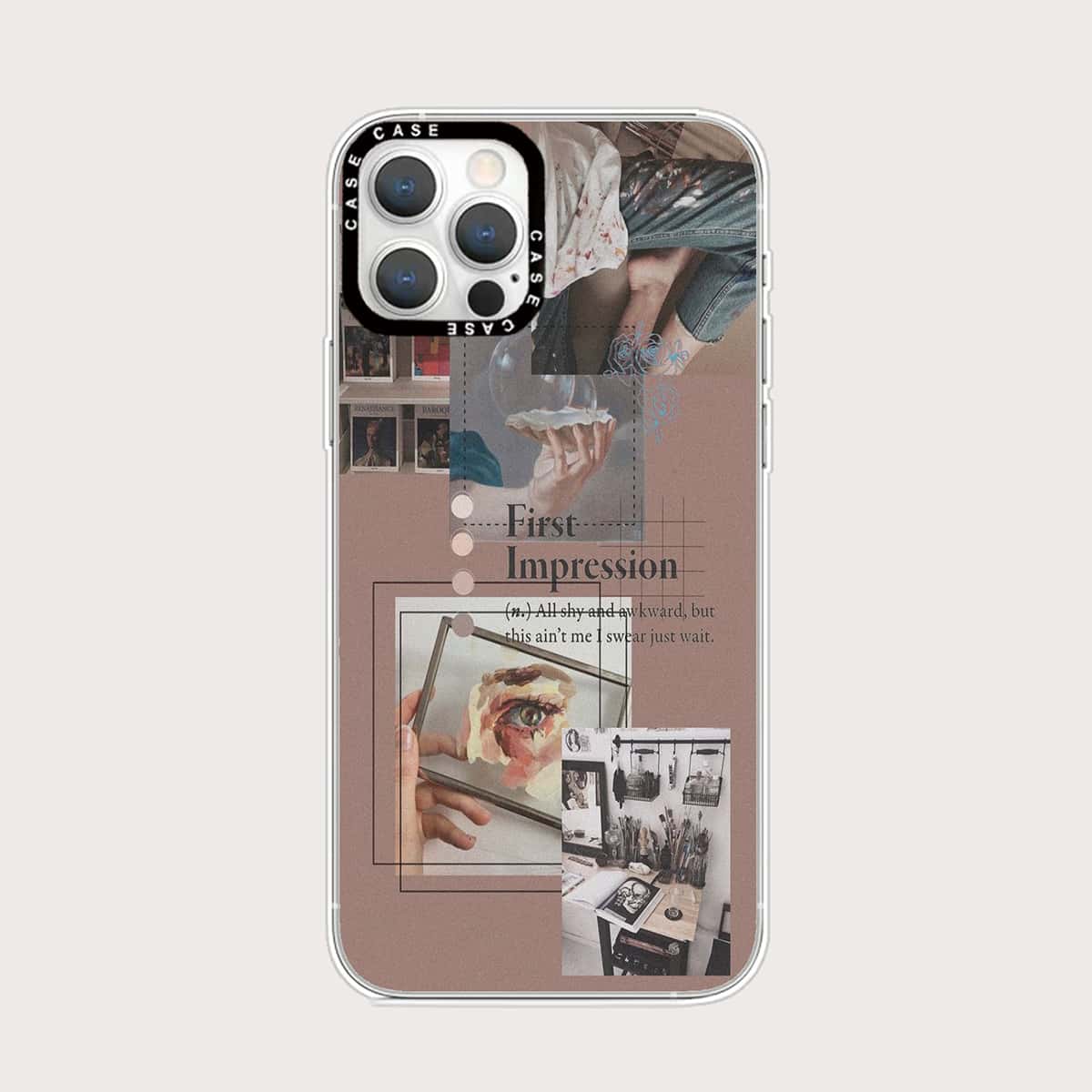 

Picture Stitching Phone Case, Multicolor