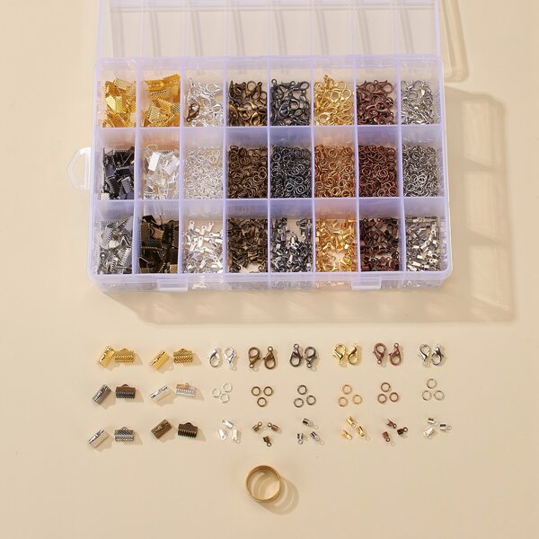 

1box DIY Jewelry Accessories, Multicolor