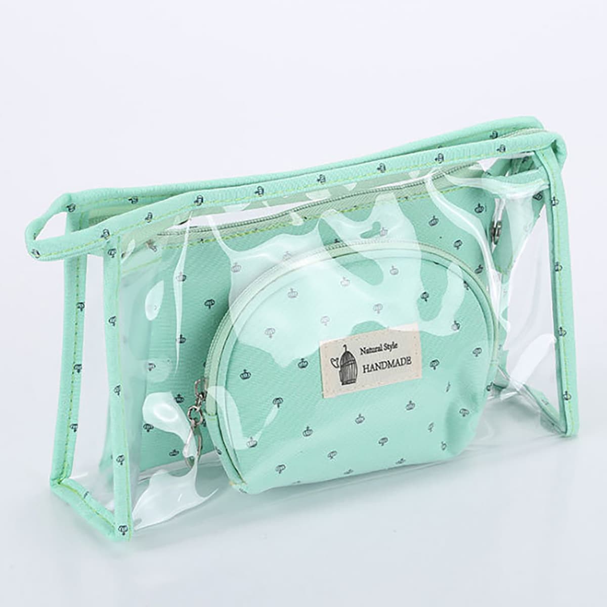 

1pc Random Crown Makeup Bag, Multicolor