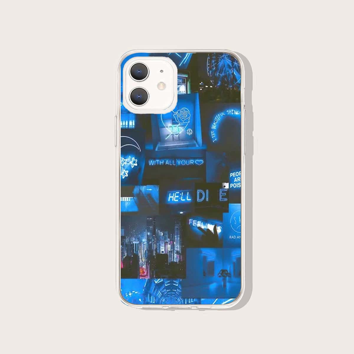 

Aesthetic Collage Phone Case, Multicolor