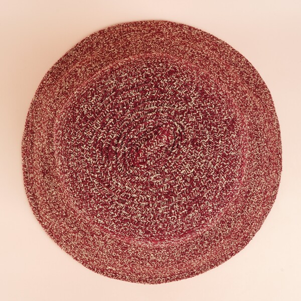 

Letter Decor Hat, Burgundy