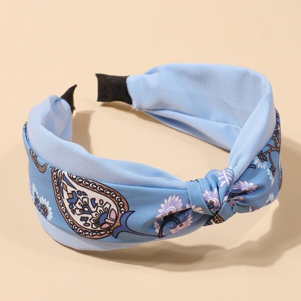 

Flower Print Headband, Multicolor