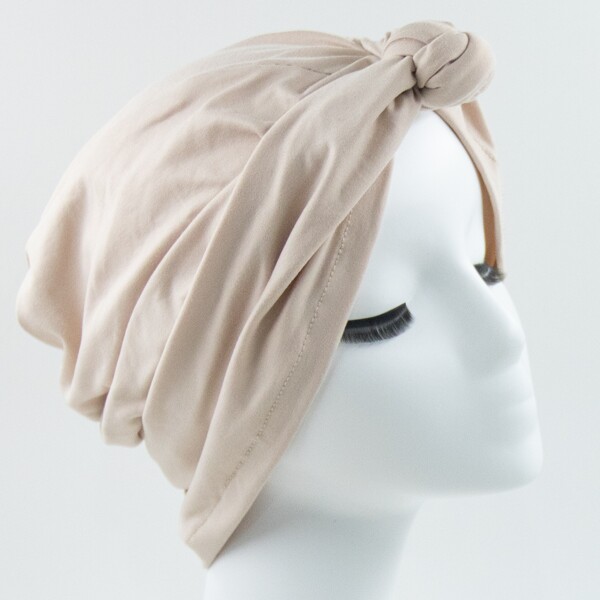 

Plain Wrap Hat, Beige