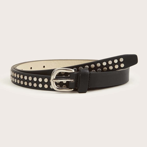 

PU Buckle Belt, Black