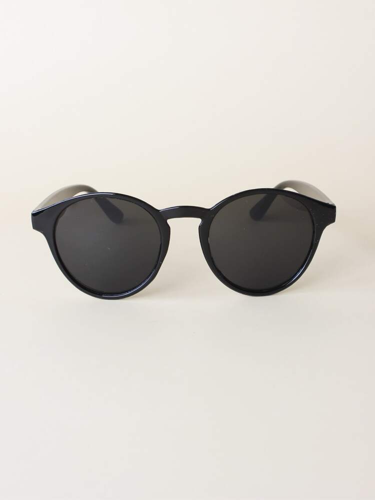 Baby Tinted Lens Fashion Glasses - Black - View 4