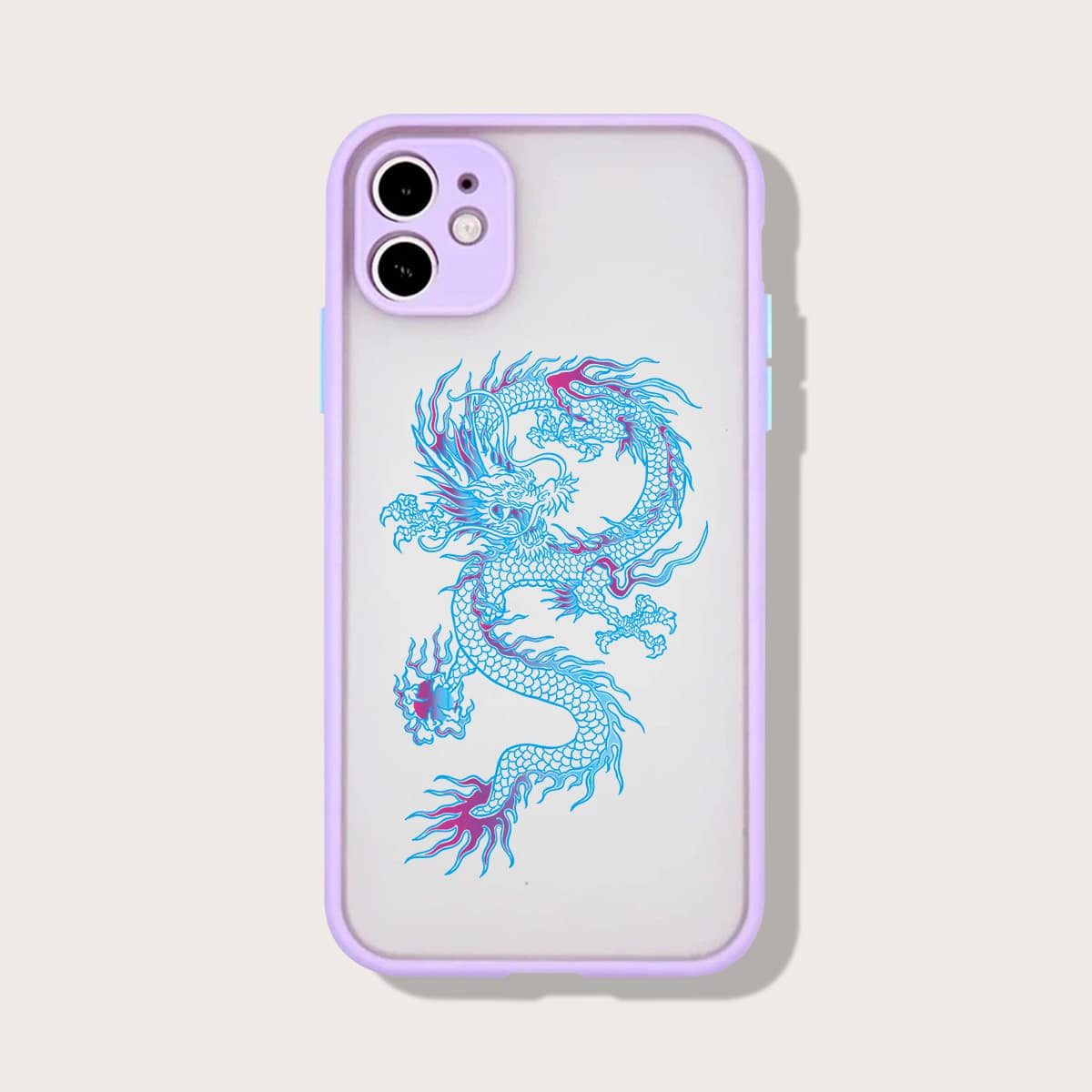 

Dragon Print Phone Case, Multicolor