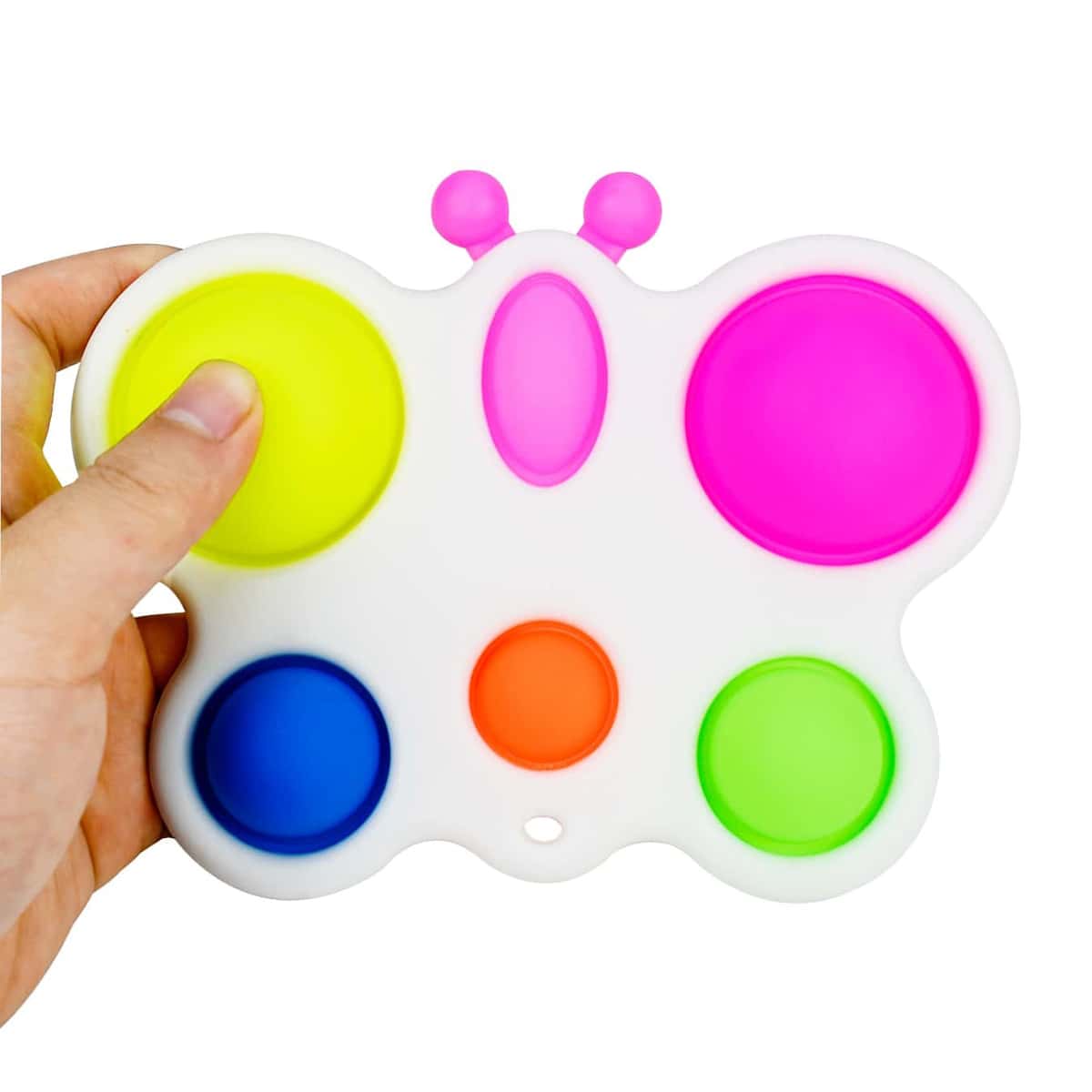

1pc Random Butterfly Stress Relief Bubble Toy, Multicolor