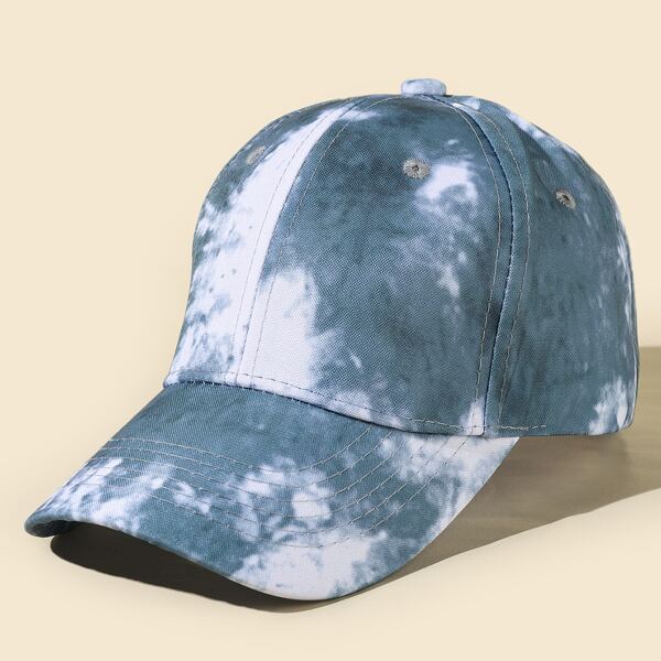

Tie Dye Baseball Cap, Grey