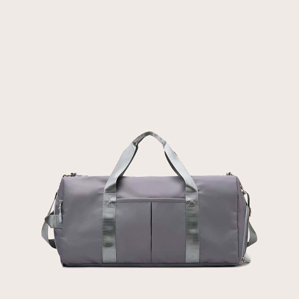 

Men Large Capacity Duffel Bag, Grey