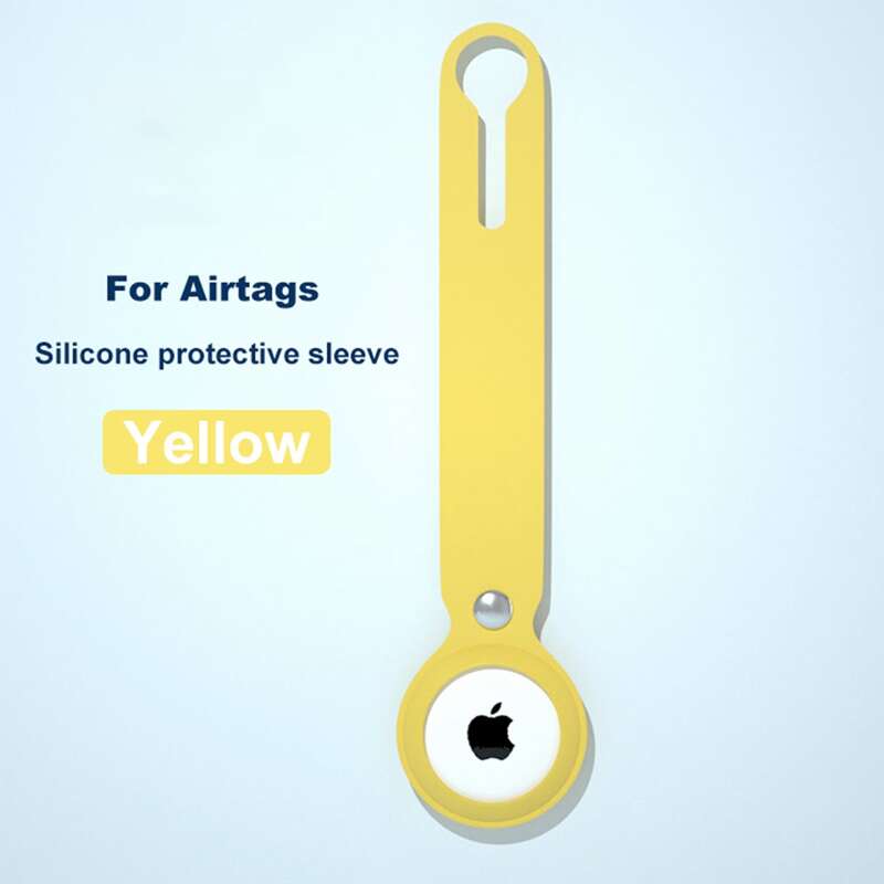 

Solid AirTag Case, Yellow