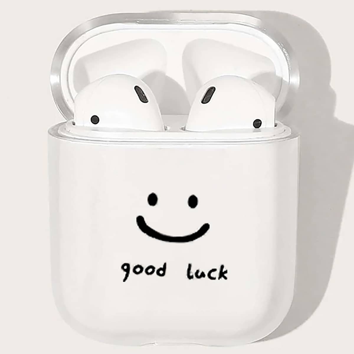 

Expression Print Airpods Case, Black and white