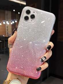 Ombre Glitter Phone Case - Pink - View 2