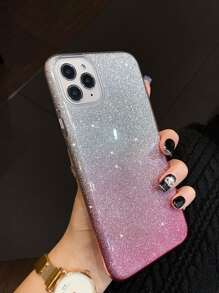 Ombre Glitter Phone Case - Pink - View 3