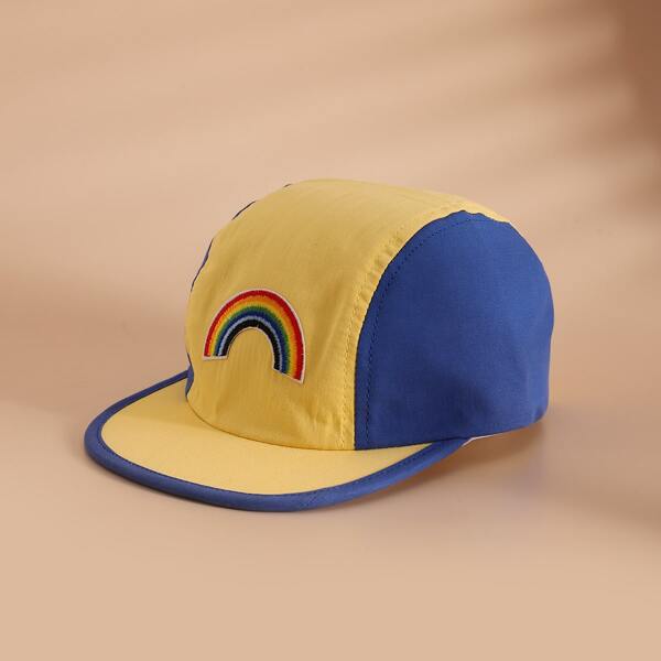 

Toddler Kids Color Block Baseball Cap, Yellow