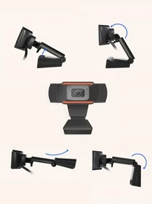 Máy ảnh máy tính HD - màu đen - Xem 3