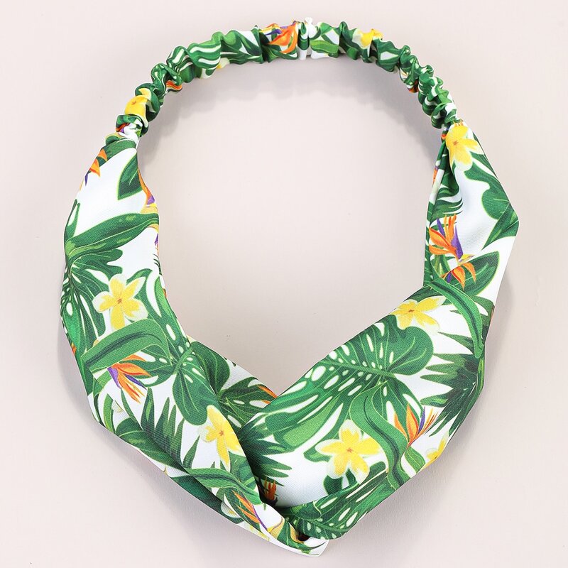 

Flower Print Hair Band, Multicolor