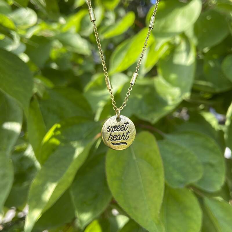 

Letter Pendant Necklace, Gold