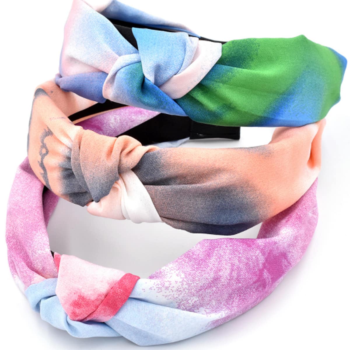 

1pc Random Knot Hair Hoop, Multicolor