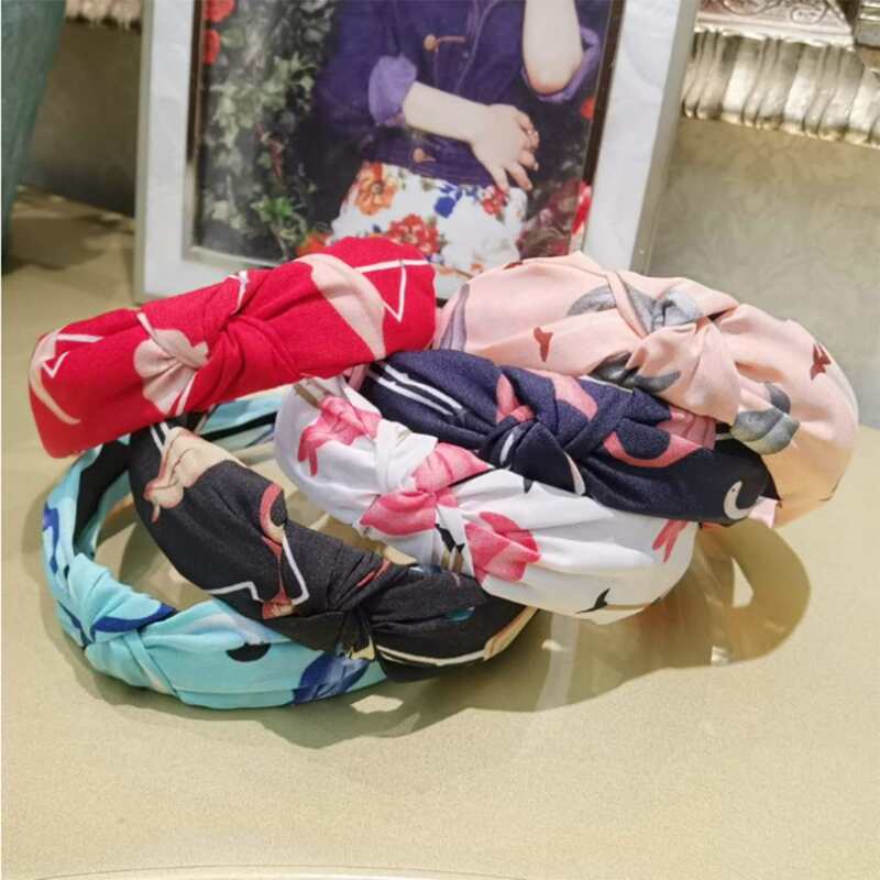 

1pc Random Flamingo Hair Hoop, Multicolor