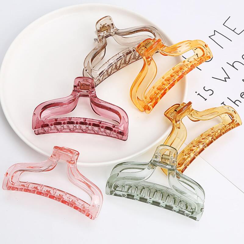 

1pc Random Clear Hair Claw, Multicolor