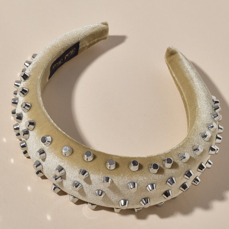 

Studded Decor Hair Hoop, Multicolor