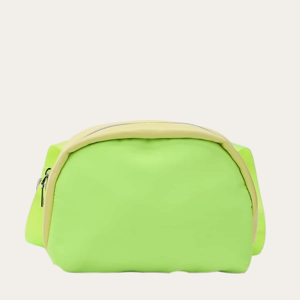 

Neon Lime Crossbody Bag, Green neon