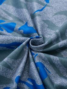 小女童迷彩和字母圖案睡衣