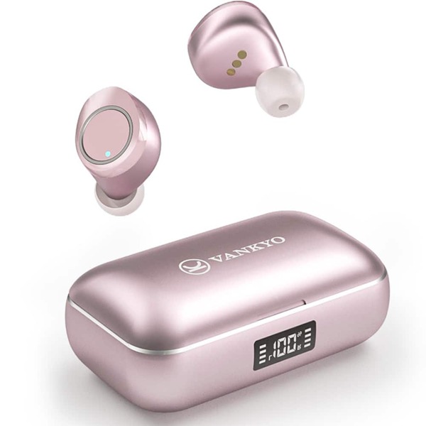 

In-Ear Wireless Bluetooth Headphone, Baby pink