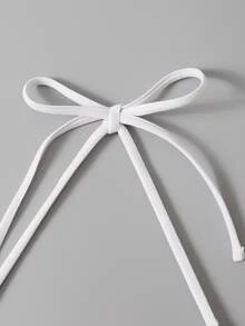 Halter Triangle Bikini Top