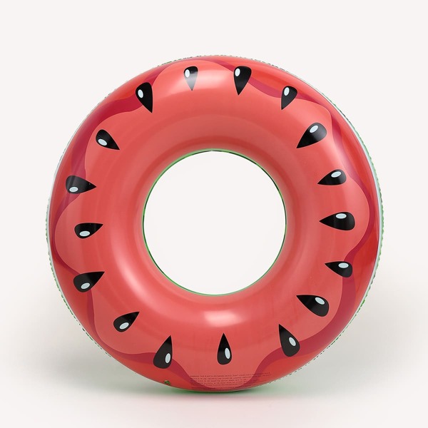 

Watermelon Pattern Swimming Ring, Red
