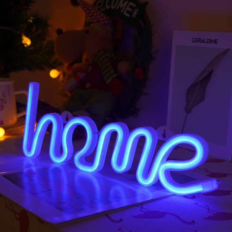 

Home Design Neon Light, Blue