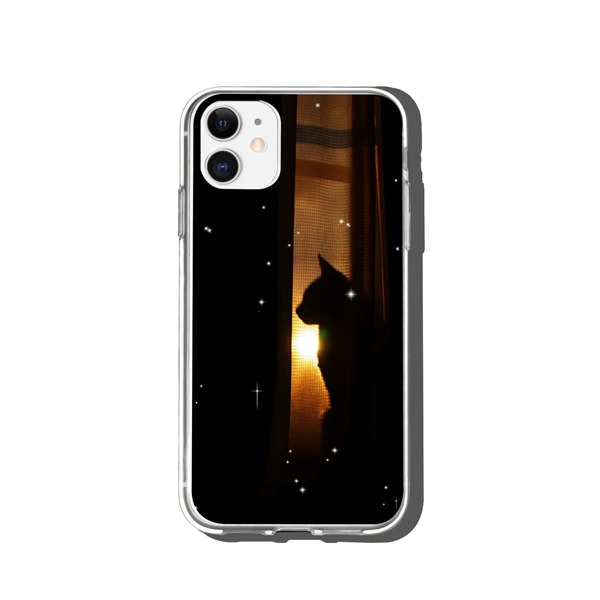 

Silhouettes Pattern Phone Case, Multicolor