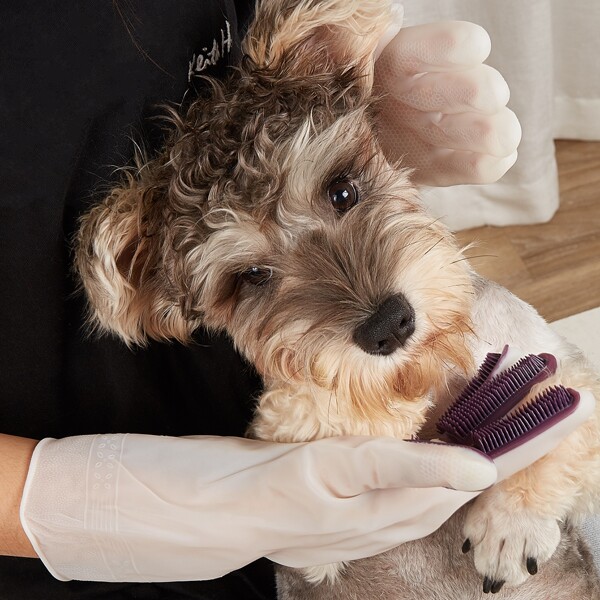 

1pair Pet Bathing Gloves, Multicolor