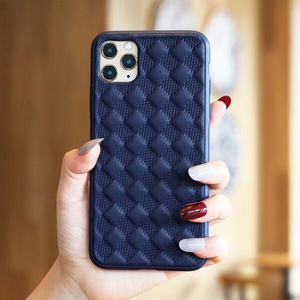 

Textured Phone Case, Navy blue