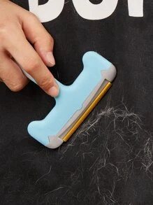 1pc Pet Hair Removal Tool - Blue - View 1