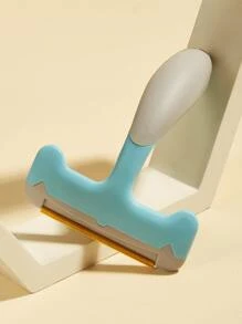 1pc Pet Hair Removal Tool - Blue - View 4