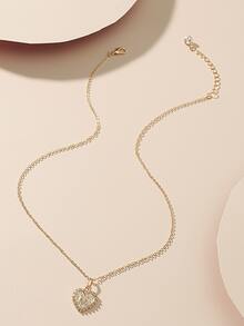 Heart Pendant Necklace | SHEIN