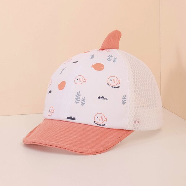 

Toddler Kids Cartoon Graphic Baseball Cap, Multicolor
