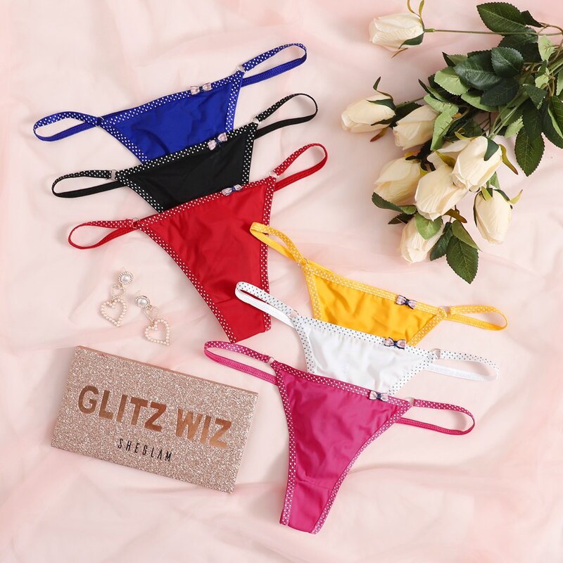 

6pack Bow Panty Set, Multicolor