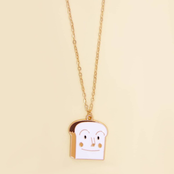 

Cartoon Pendant Necklace, Multicolor