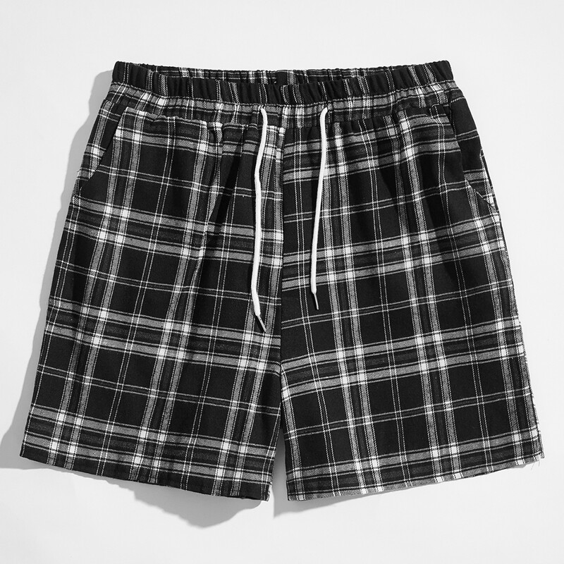 

Guys Plaid Drawstring Shorts, Multicolor