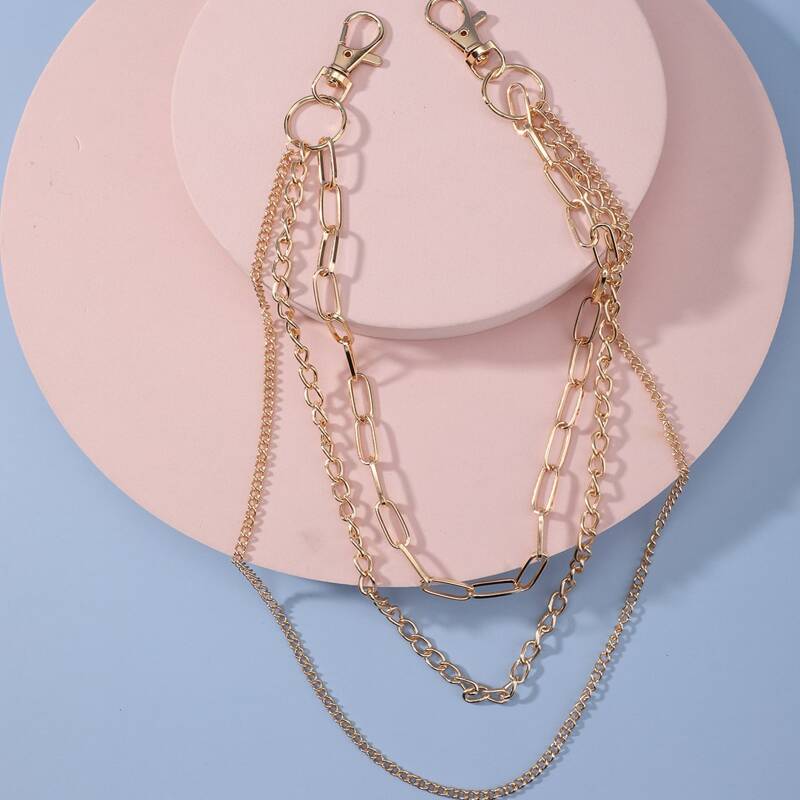 

Layered Pants Chain, Gold