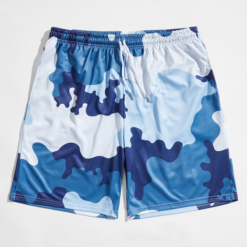 

Guys Camo Graphic Shorts, Multicolor