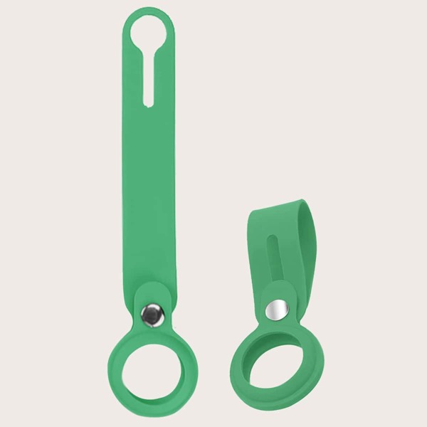 

Silicone Case & Keychain For Apple Airtag, Green