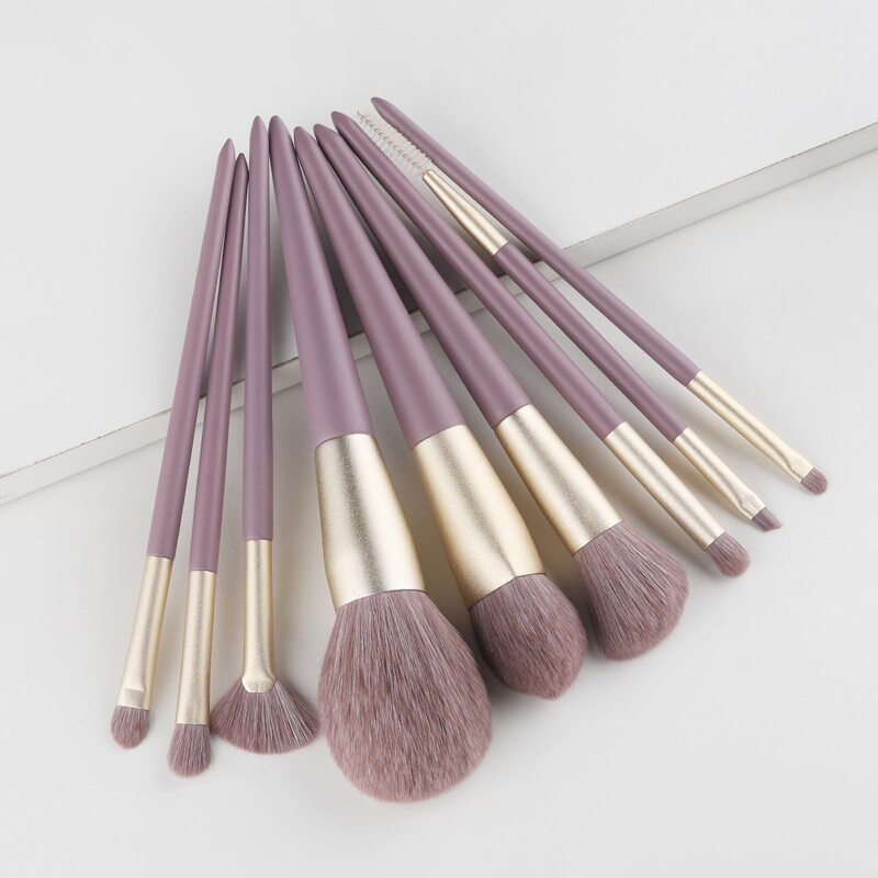 

9pcs Makeup Brush Set, Purple