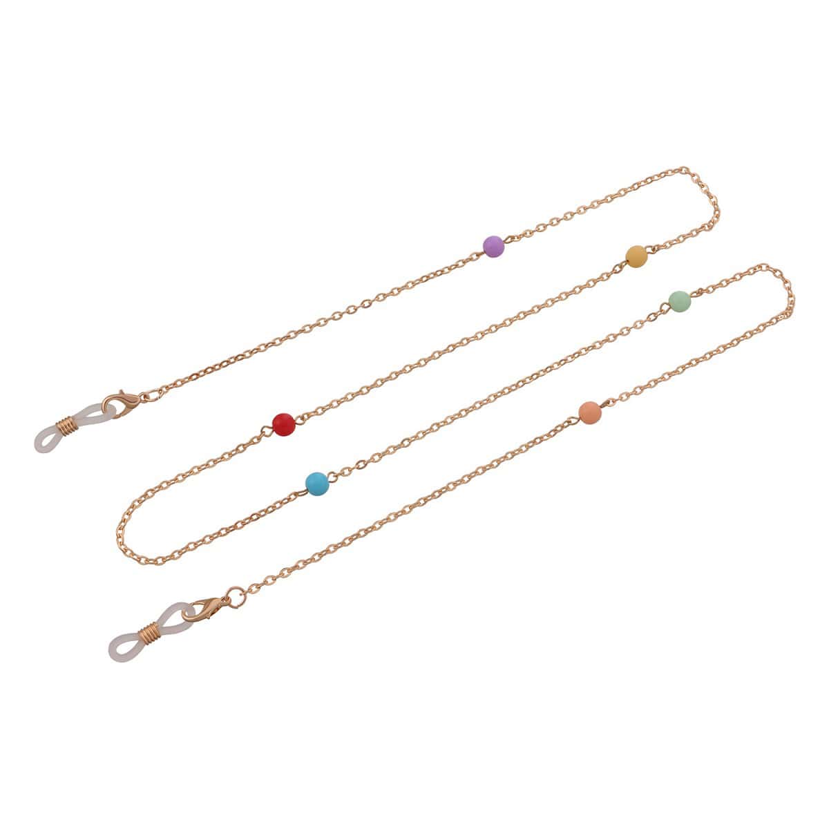 

Round Ball Glasses Chain, Gold