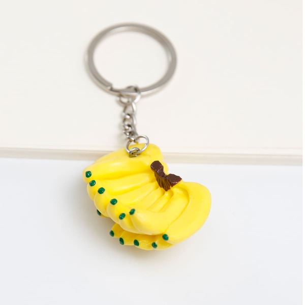 

Fruit Charm Keychain, Yellow
